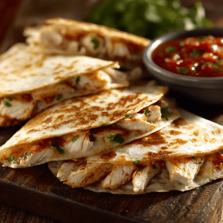 Family Favorite Chicken Quesadilla Recipe