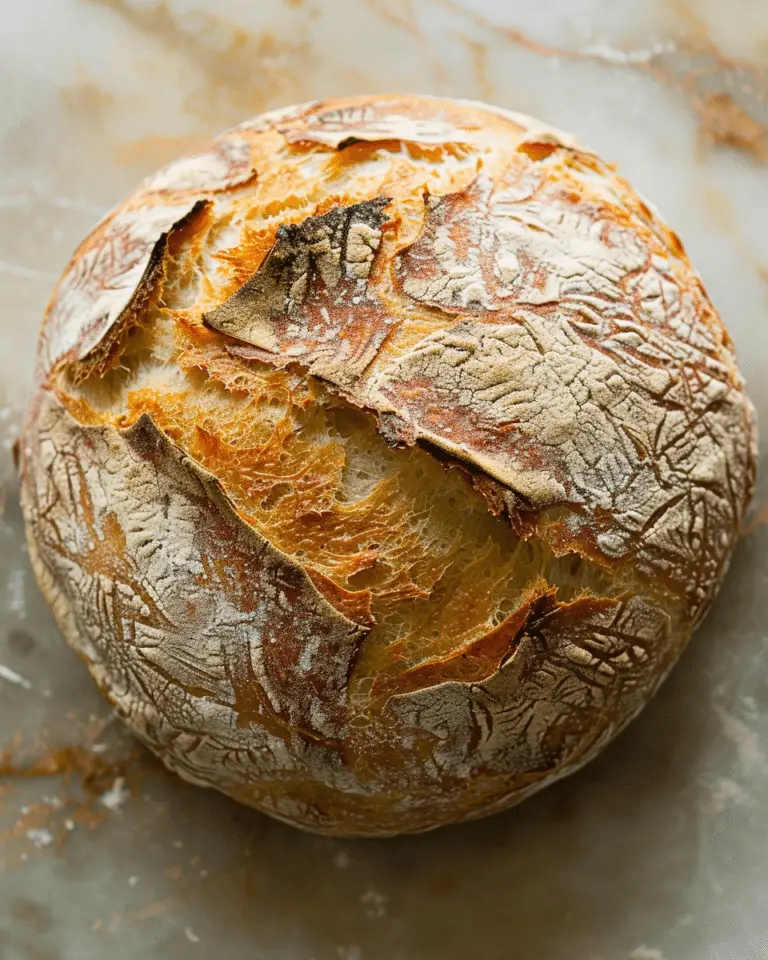 Easiest Ever Sourdough Bread – No Knead