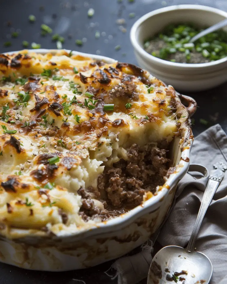 Beef and Potato Casserole