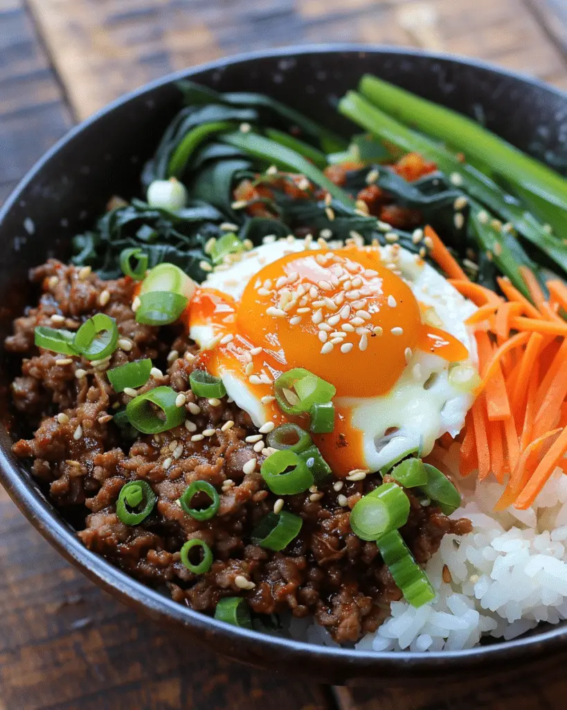 Korean Ground Beef Bowl (25-Minutes)