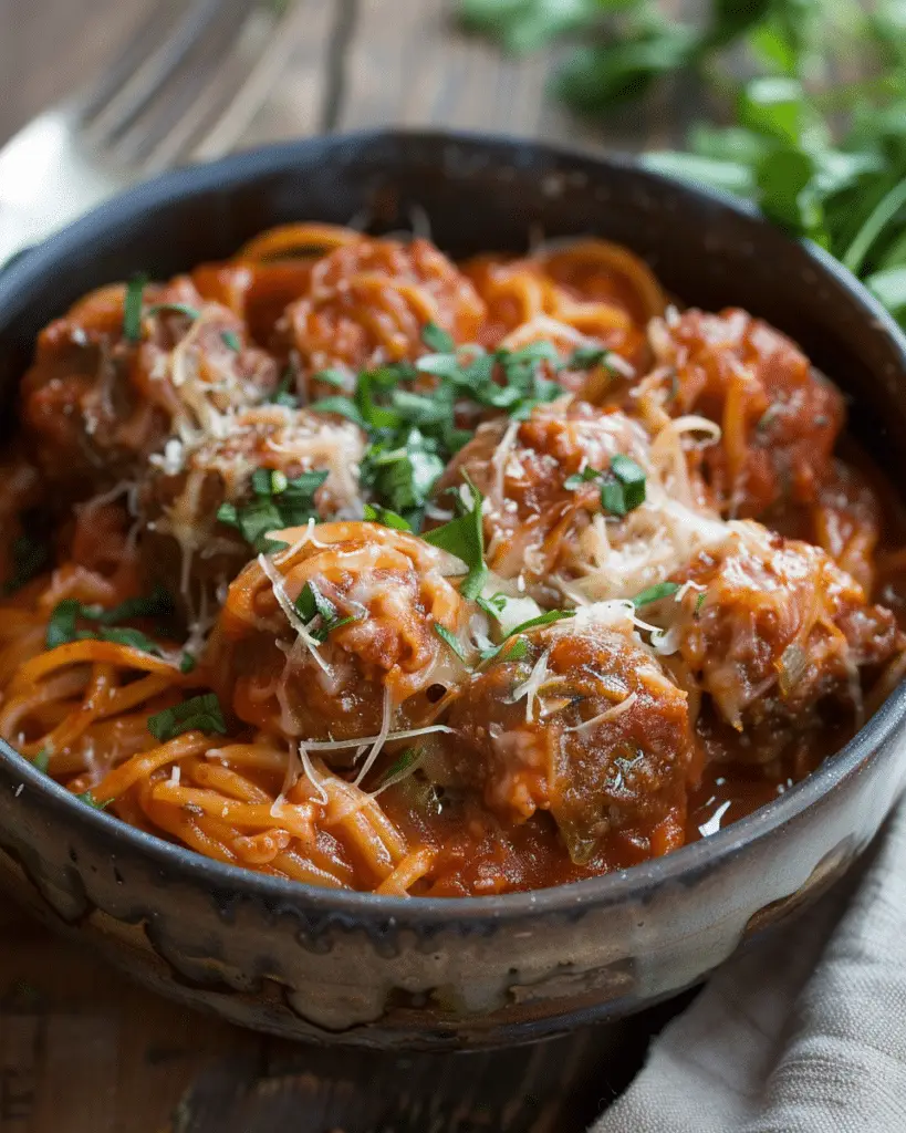 Slow Cooker Meatball Casserole Recipe