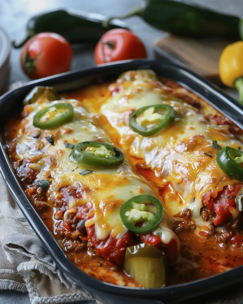 Baked Chili Rellenos