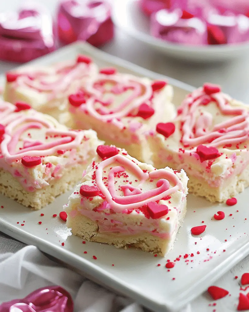 Valentine’s Day Sugar Cookie Bars