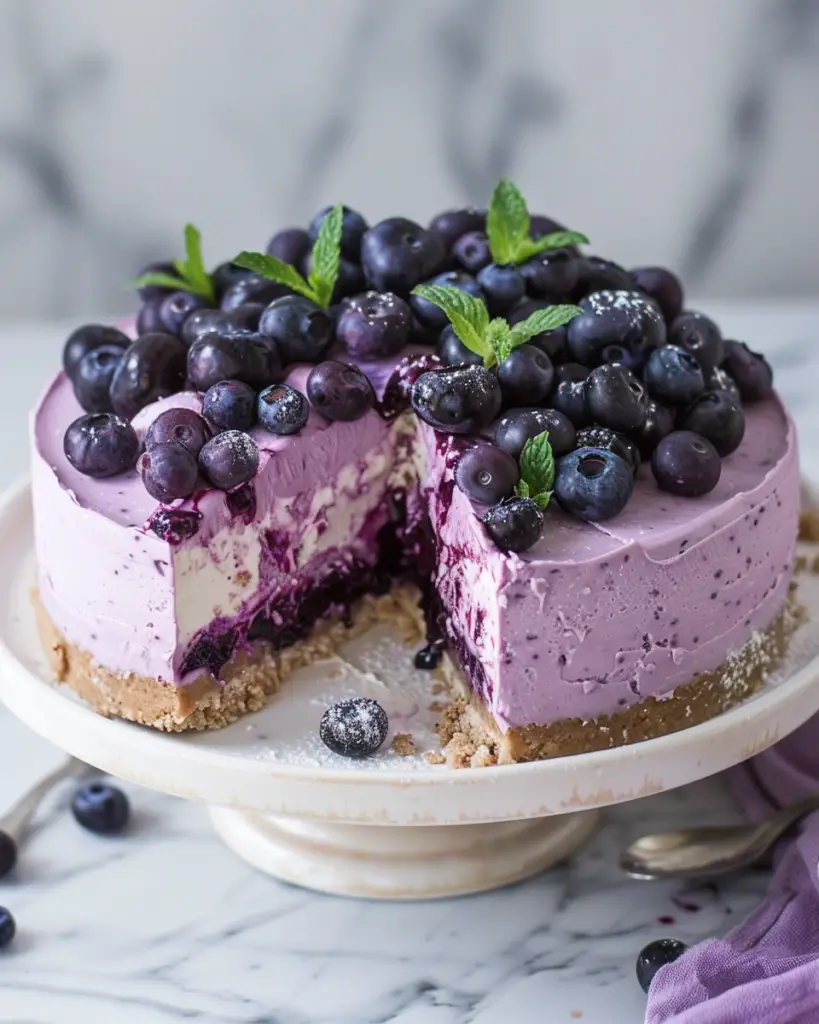 Luscious No-Bake Blueberry Dream Cheesecake Recipe Guide
