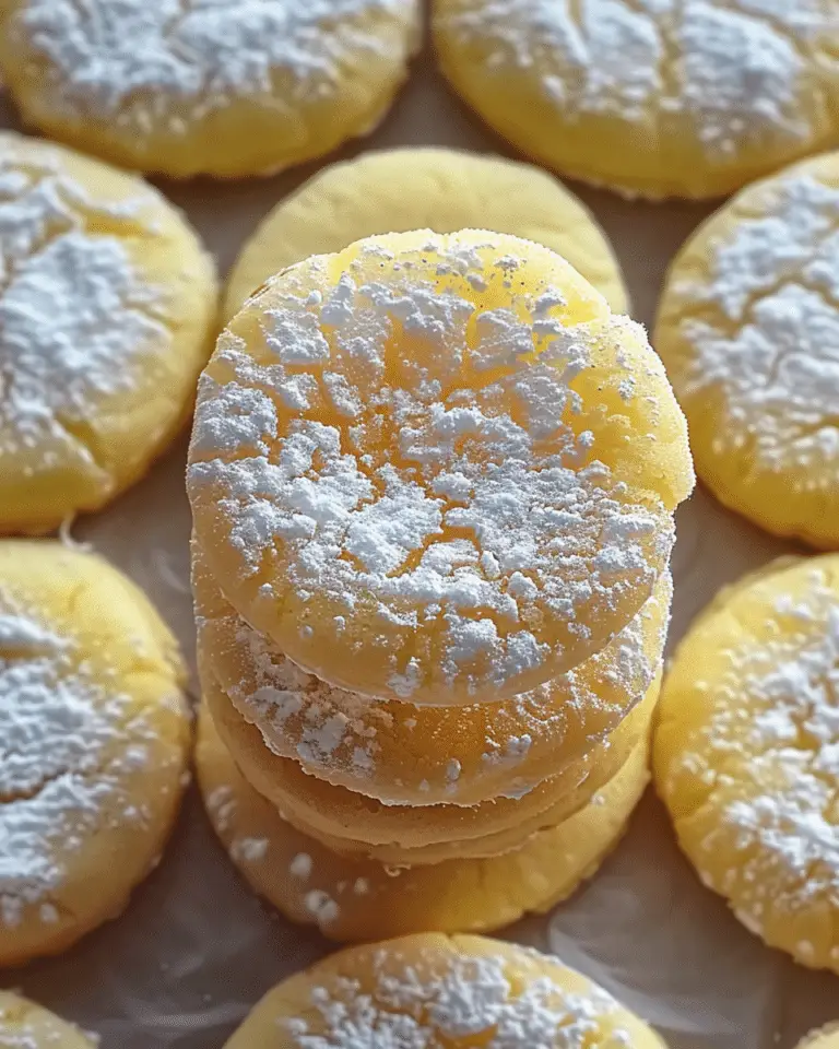 Lemon Meltaway Cookies