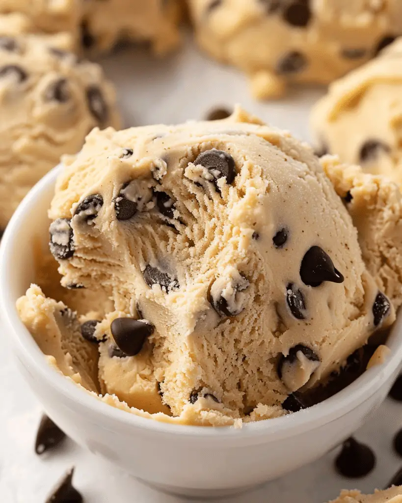 Edible Chocolate Chip Cookie Dough Recipe