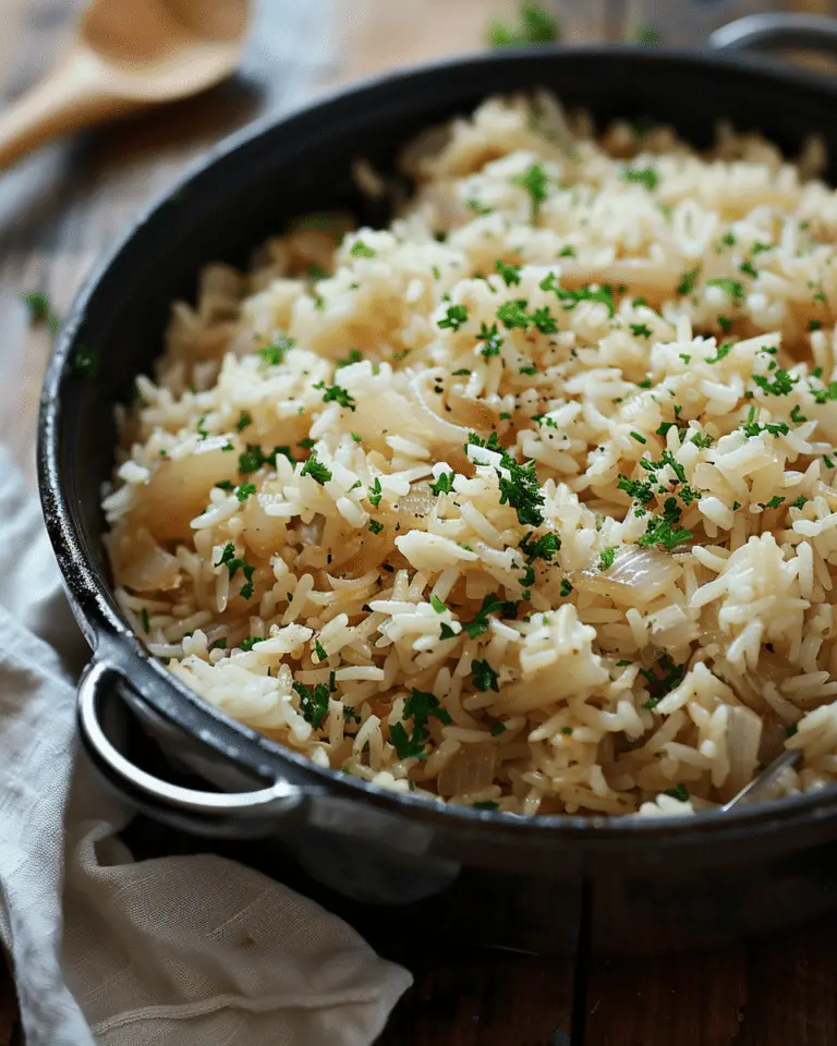 French Onion Butter Rice