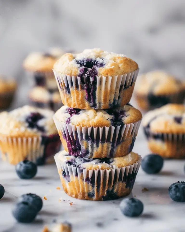 Blueberry Swirl Muffins