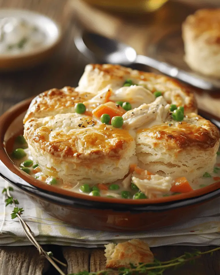 Red Lobster Biscuit Chicken Pot Pie