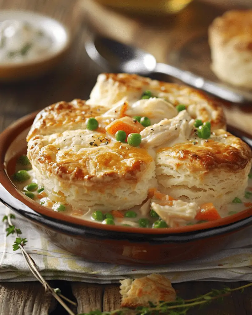 Red Lobster Biscuit Chicken Pot Pie
