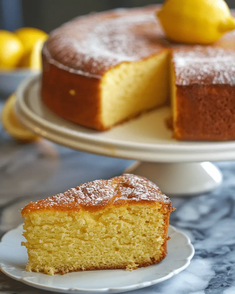 Lemon Olive Oil Cake
