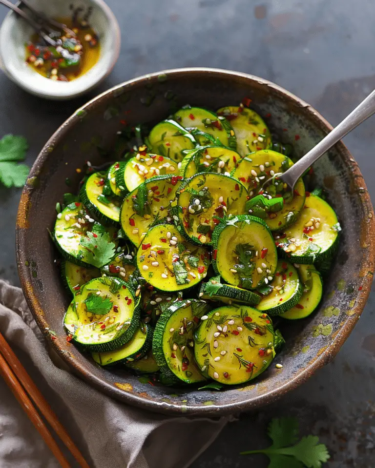 Tasty Asian Zucchini Side: The Incredible 7-Ingredient Recipe