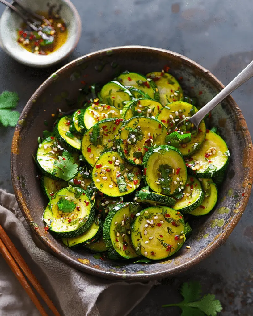 Tasty Asian Zucchini Side: The Incredible 7-Ingredient Recipe