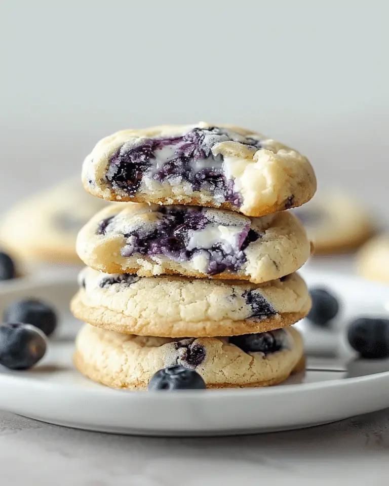 Blueberry Cheesecake Cookies