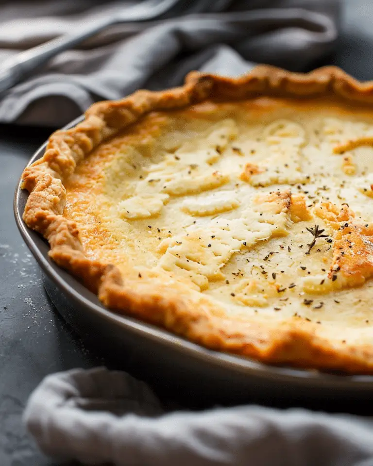 Savory Keto Pie Crust Recipe