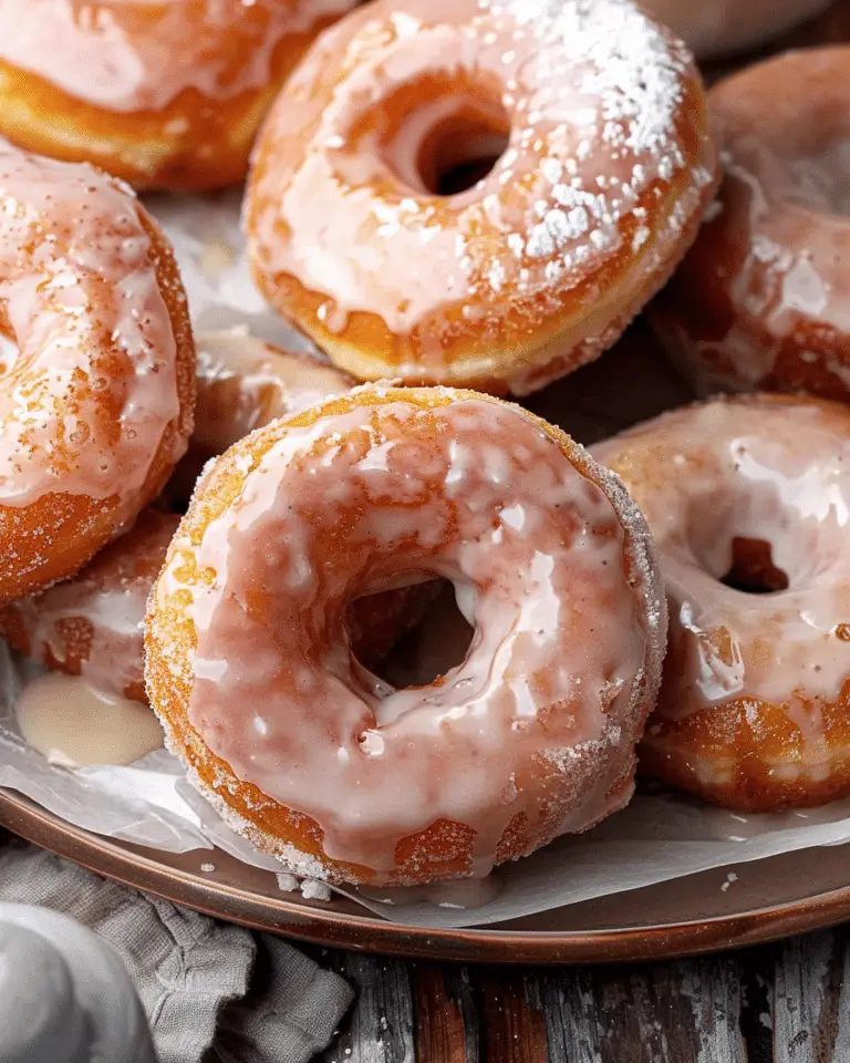 Homemade Glazed Donuts
