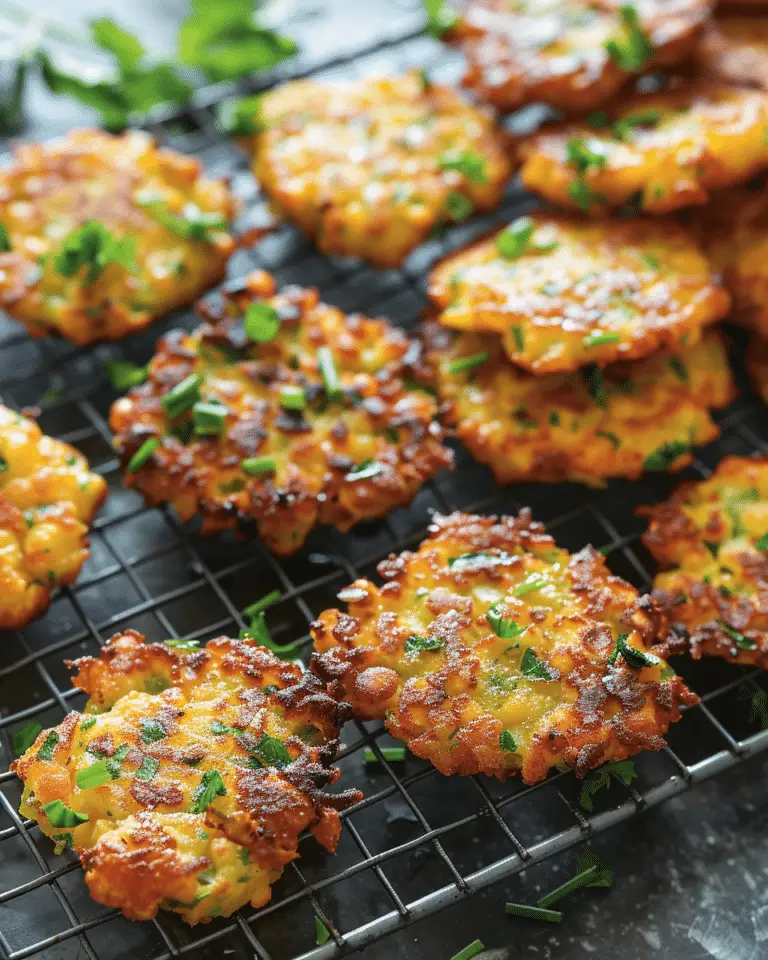 Crispy Chickpea Fritters