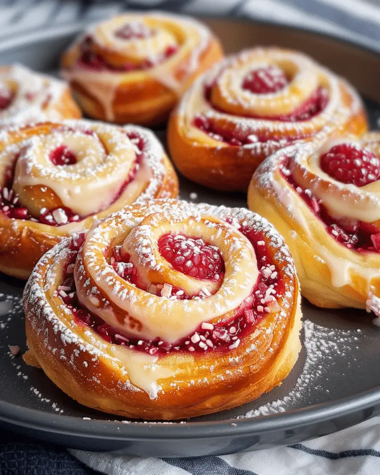 Sugar Raspberry Danish Bun