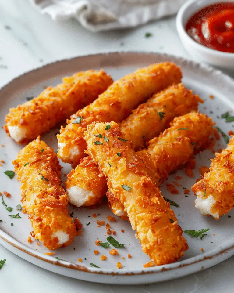 Hot Cheeto Mozzarella Sticks: Best Quick Dinner Recipe