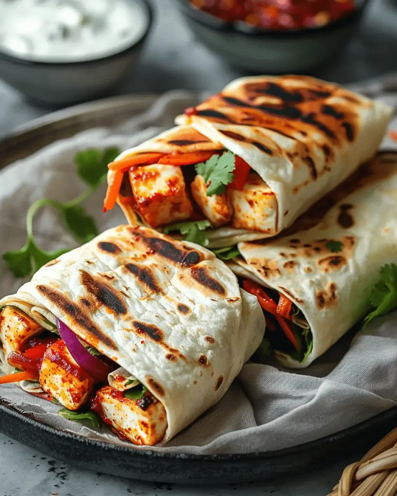 Sweet Chili Halloumi Wraps: Irresistibly Easy and Crispy