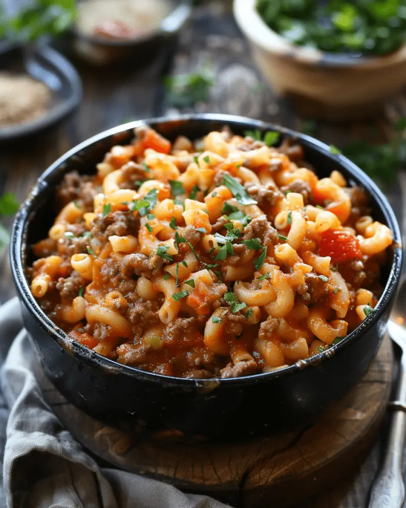 Easy Beefaroni: A Quick & Delicious Recipe You’ll Love