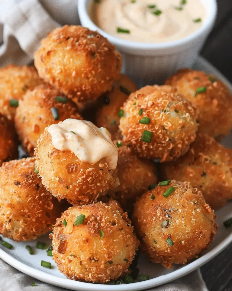 Reuben Balls with Spicy Thousand Island Dipping Sauce