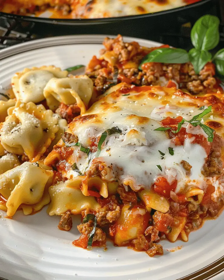 Lazy Lasagna Tortellini