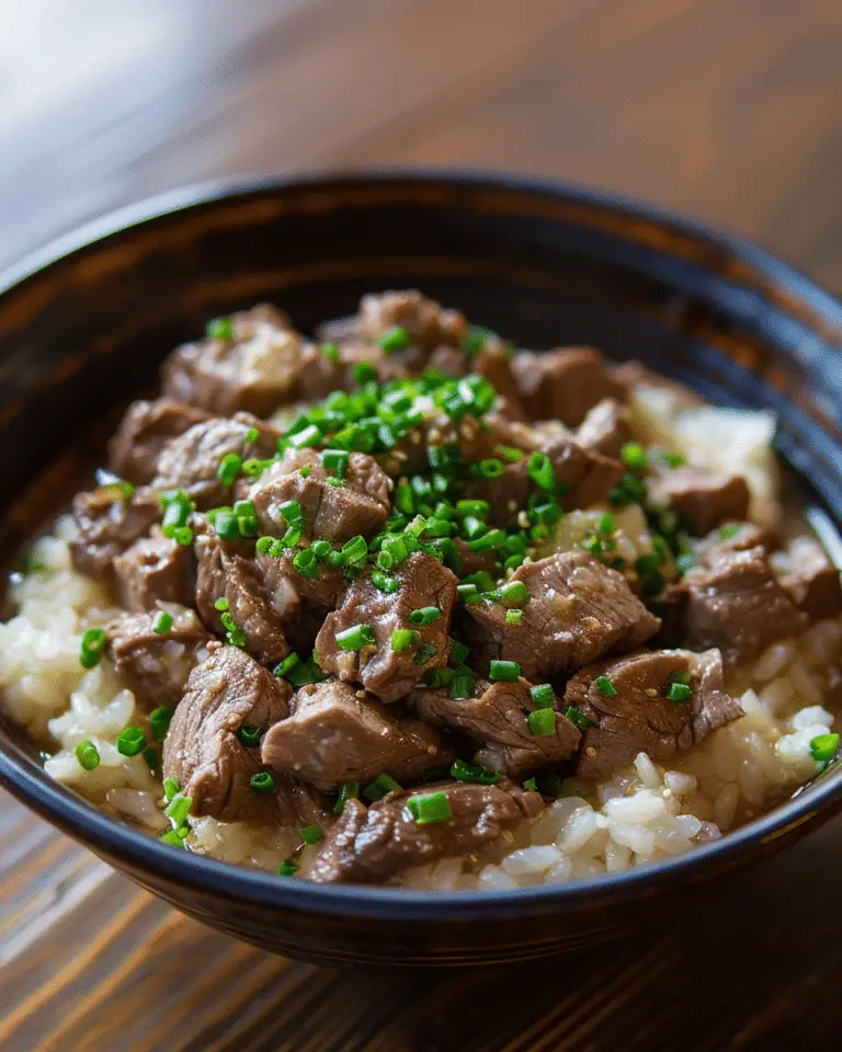 Beefy Garlic Butter Bowl
