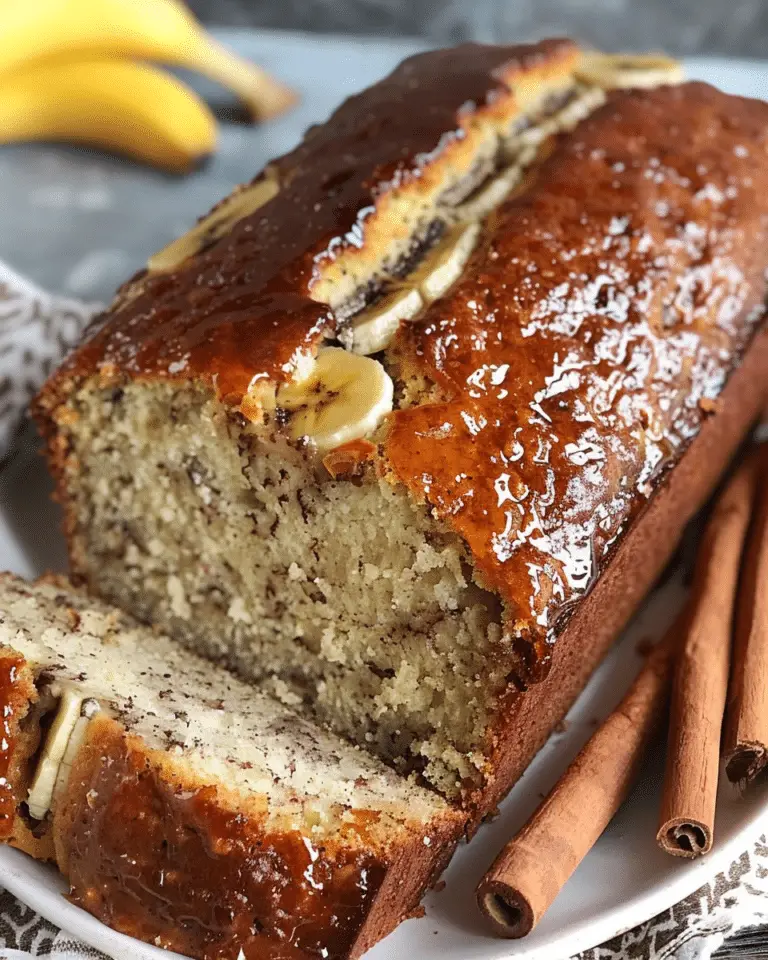 Honey Vanilla Banana Bread