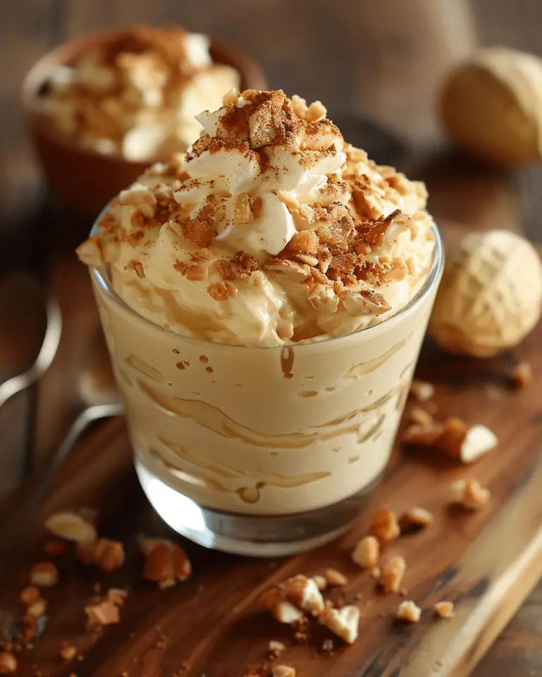 Peanut Butter Pudding Dessert