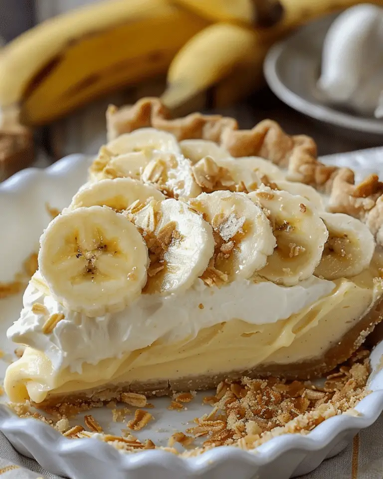 Easy Banana Cream Pie