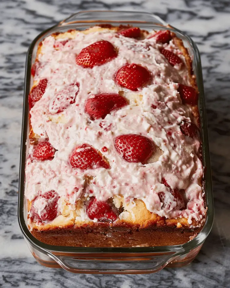 Strawberry cream cheese loaf