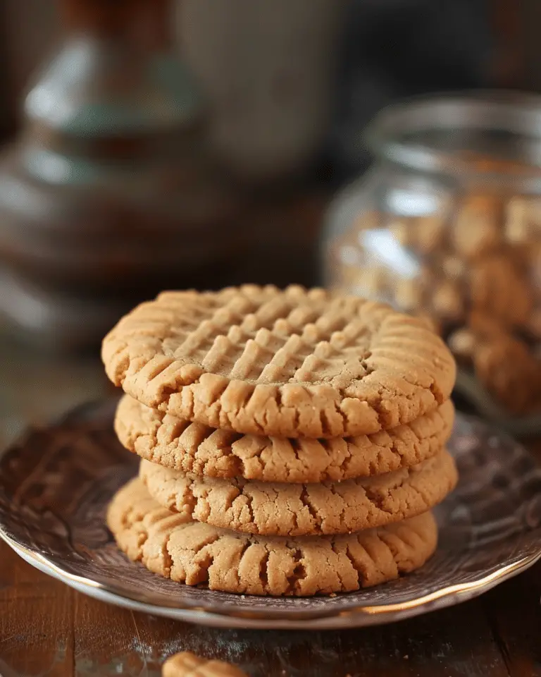 2 Ingredient Peanut Butter Cookies