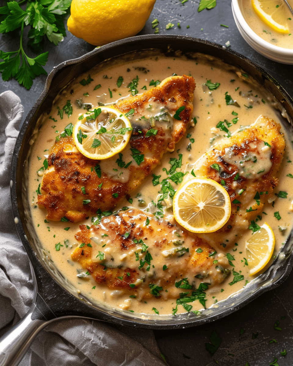 Chicken Piccata With Lemon Sauce