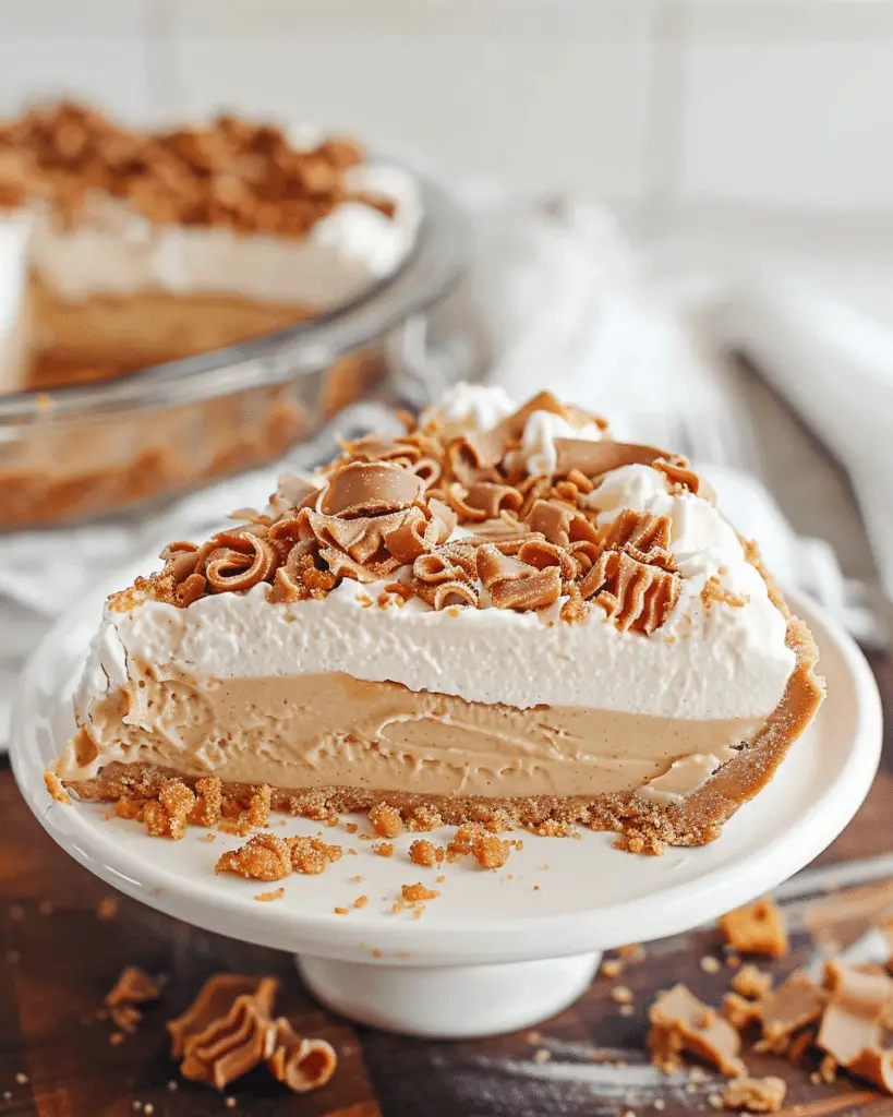 No-Bake Peanut Butter Pie