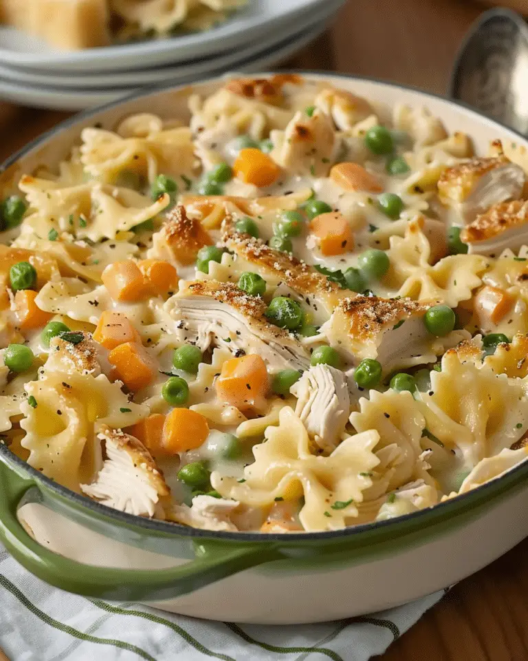 Chicken Pot Pie Pasta Recipe