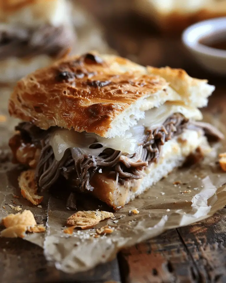 French Dip Squares