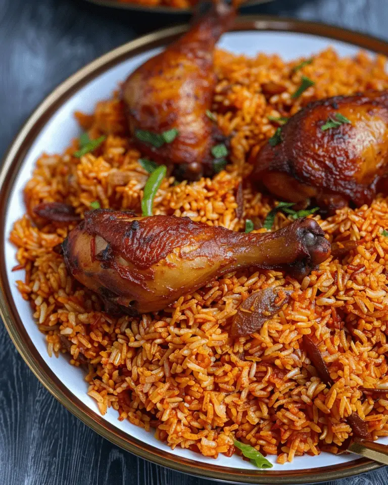 Jollof Rice With Chicken