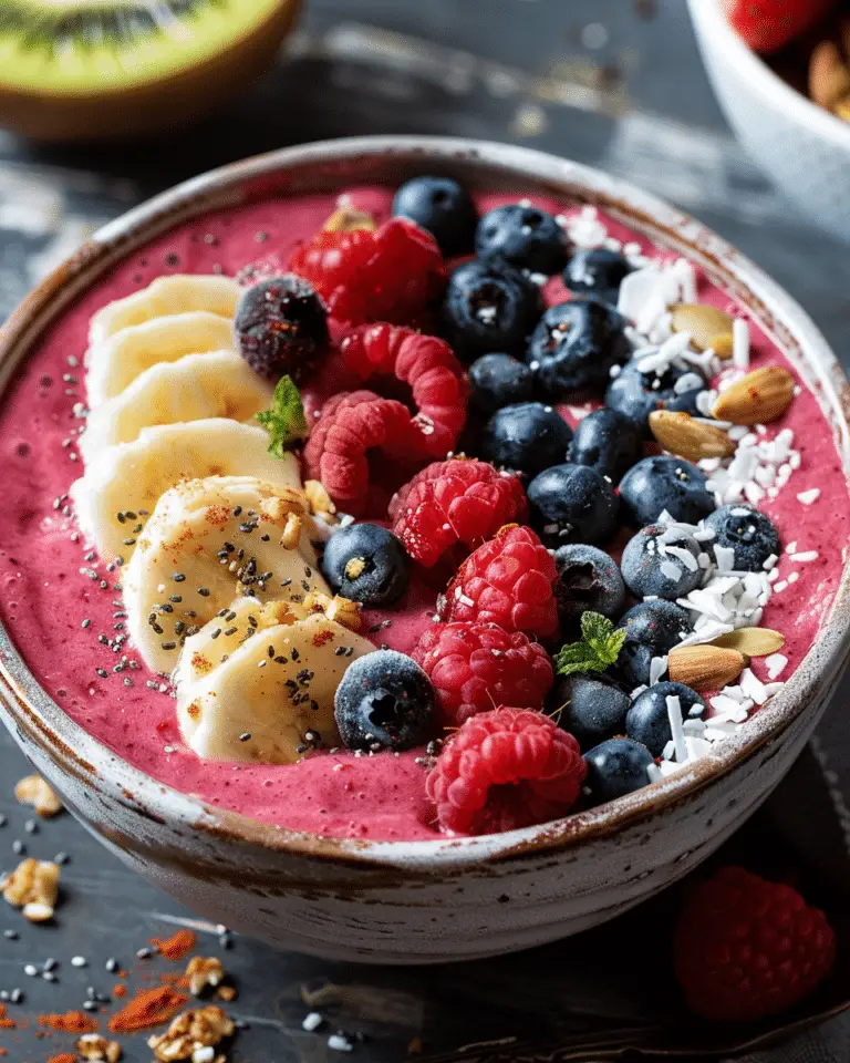 Smoothie Bowls – The Quick 5 Ingredient Method (+ 5 Recipe Ideas)