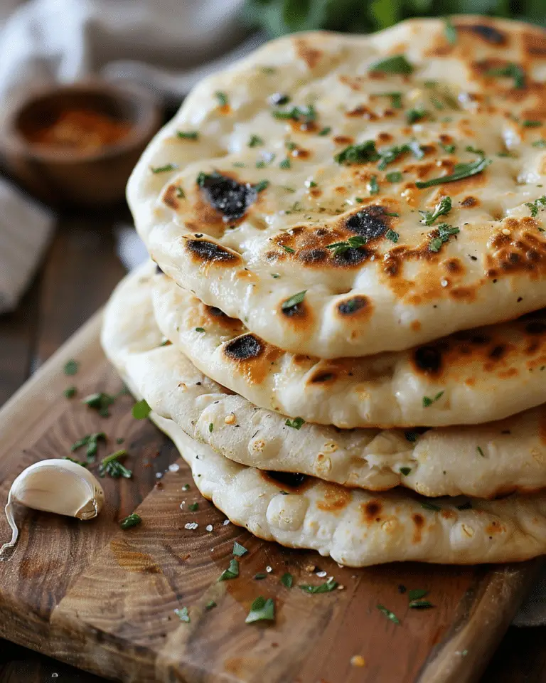 Garlic pita bread