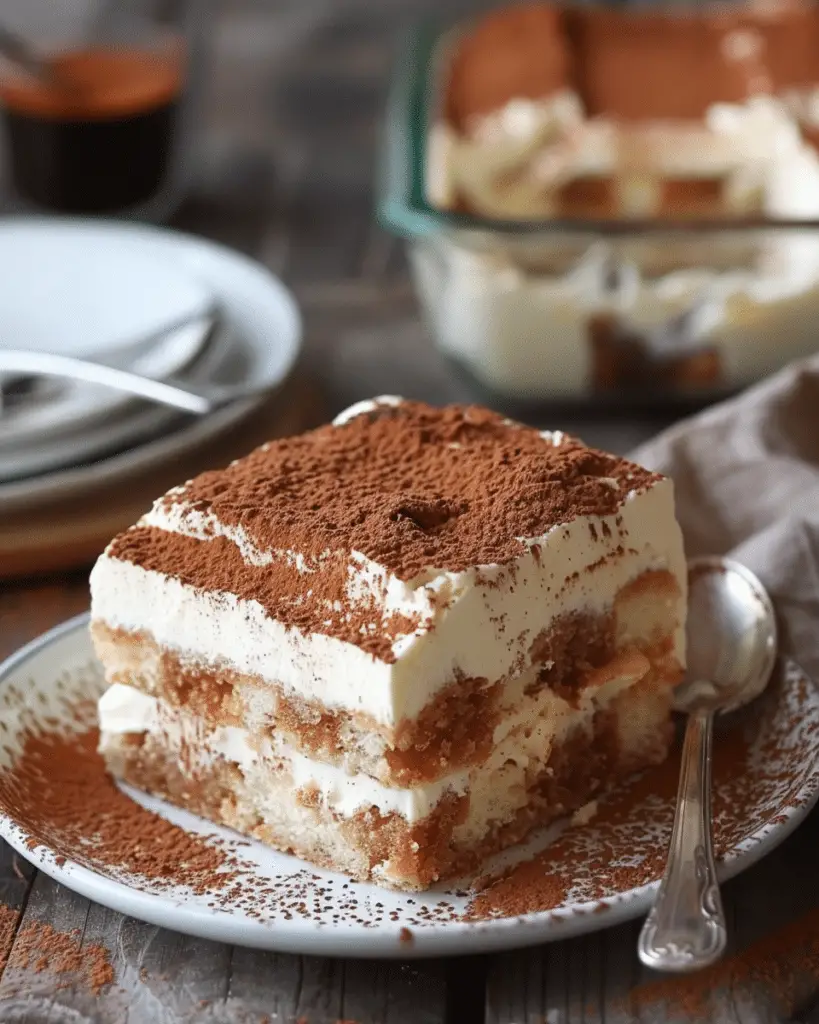 Healthy Cottage Cheese Tiramisu