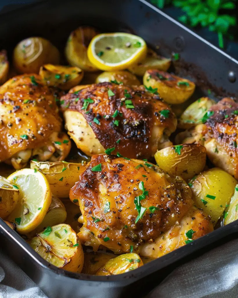 Lemon Garlic Chicken