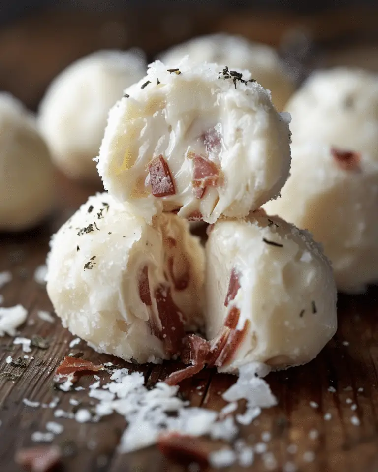 Goat Cheese & Prosciutto Bonbons
