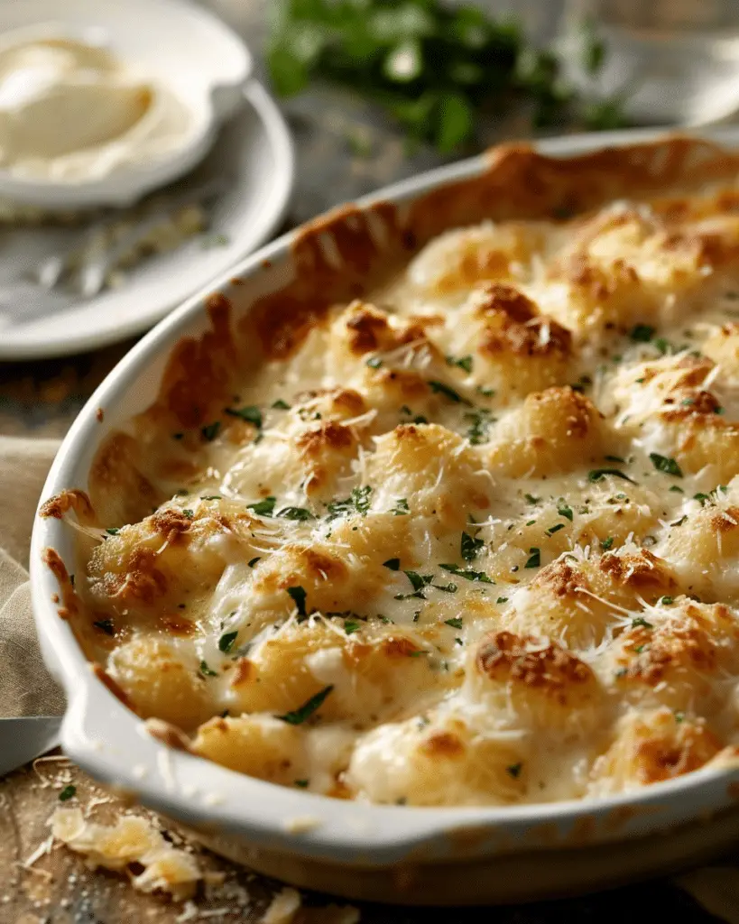 Chicken Alfredo Gnocchi