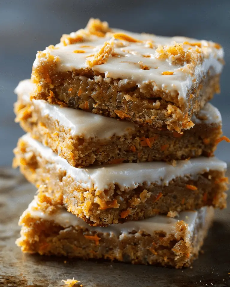 Carrot Cake Bars