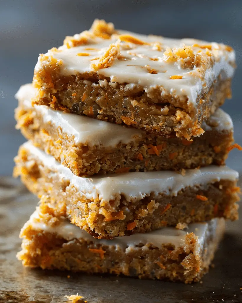 Carrot Cake Bars