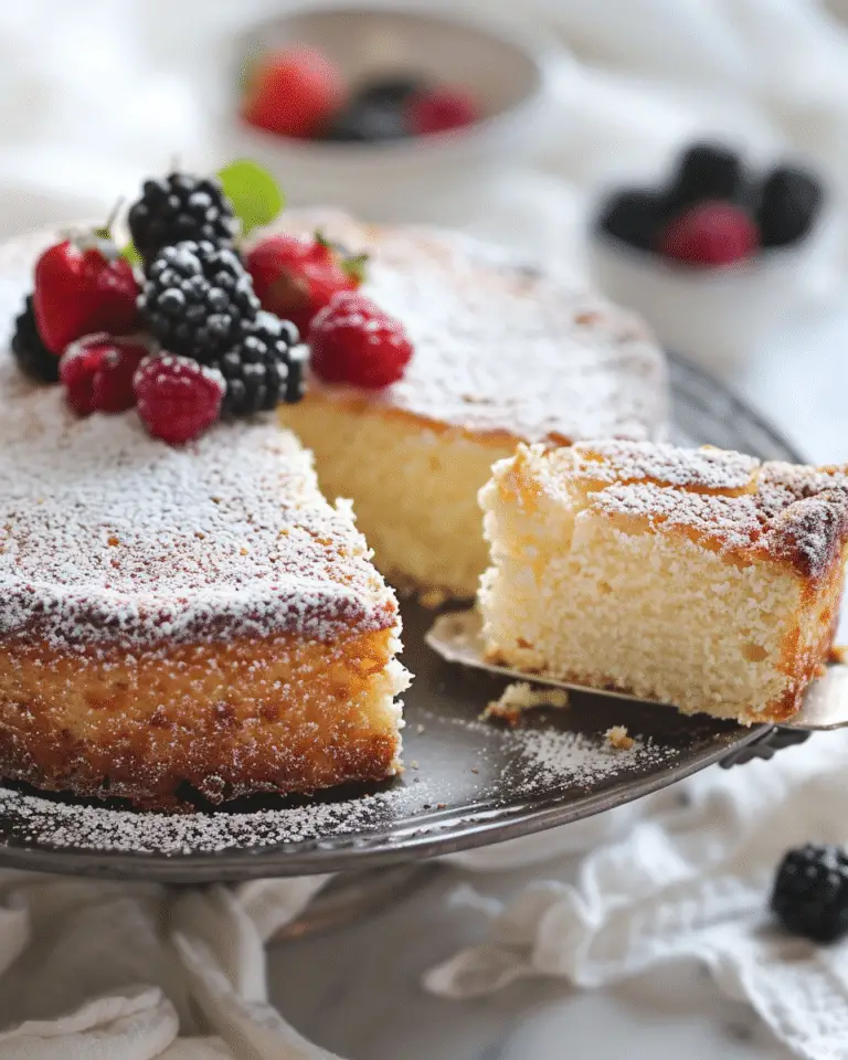 Fluffy yogurt cake – flourless