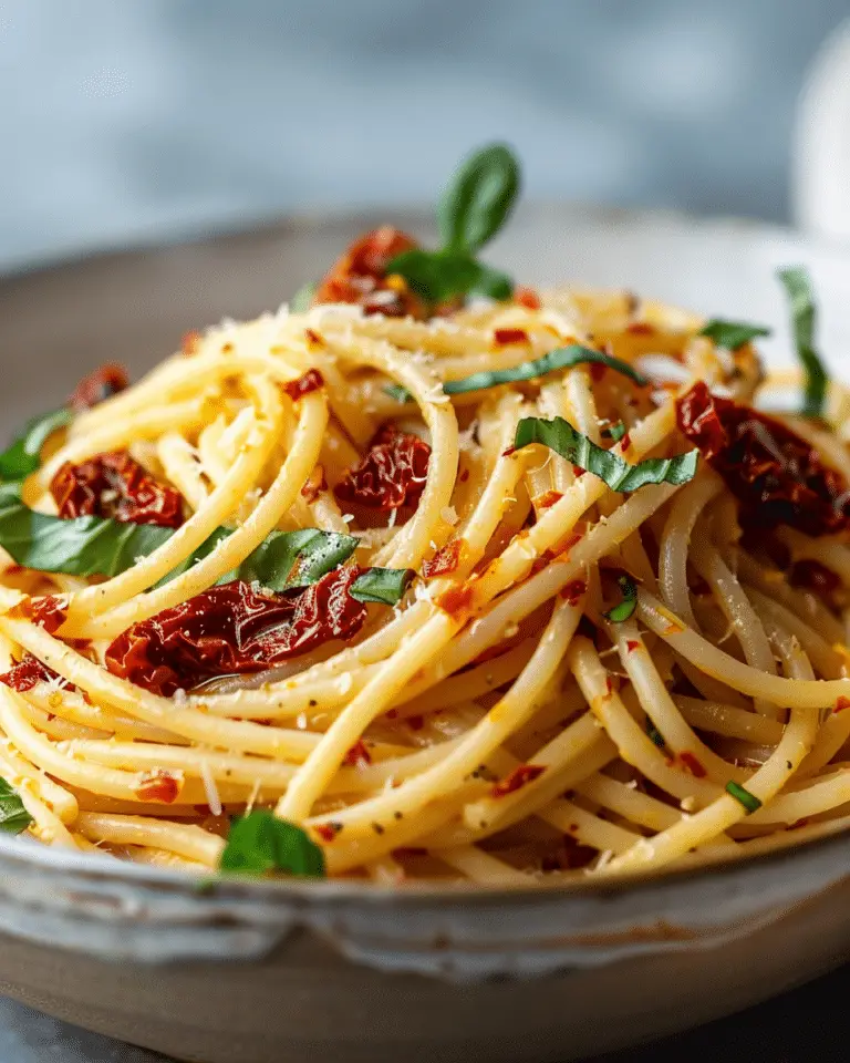 Sun-Dried Tomato Pasta