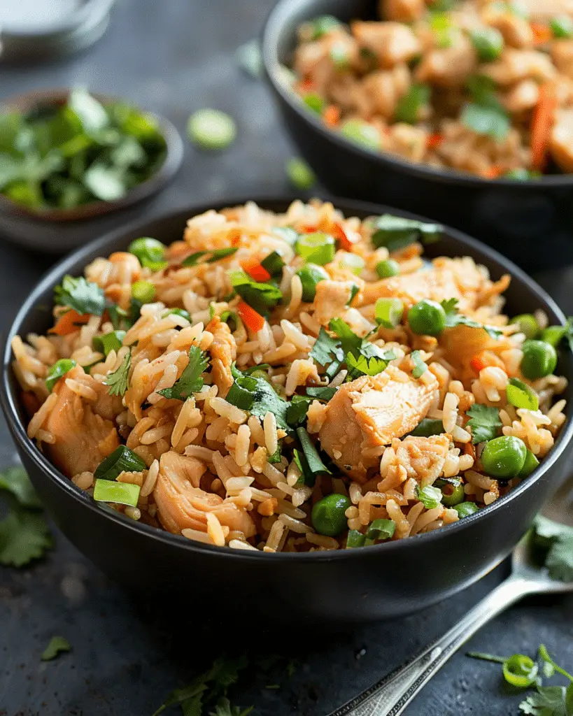 Bang Bang Chicken Fried Rice