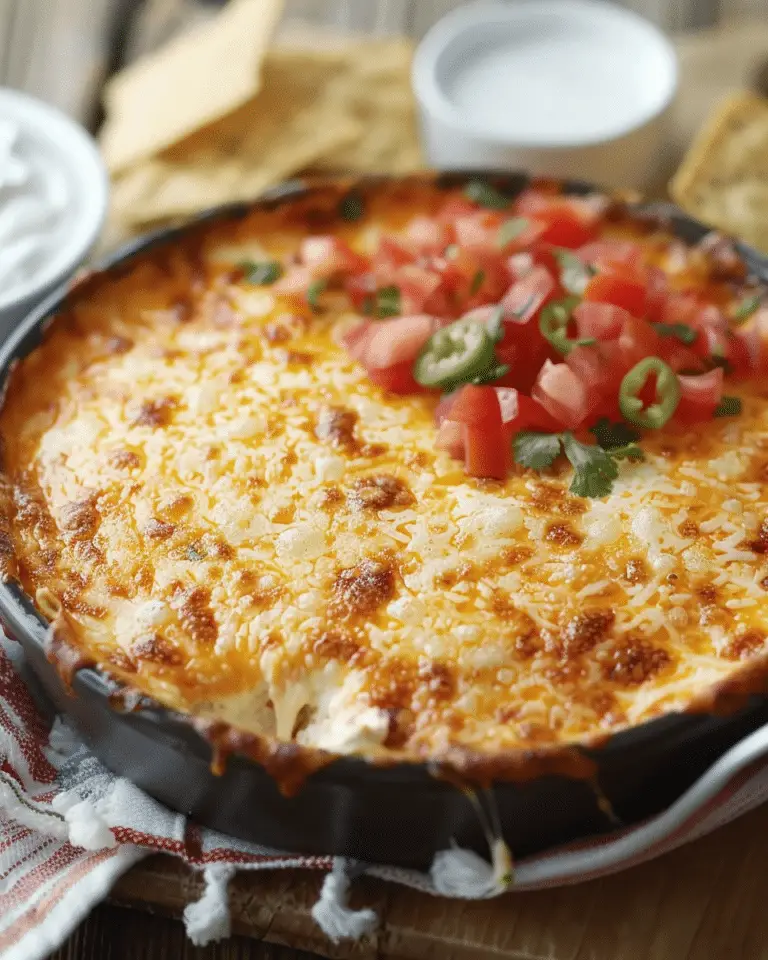 Baked mexican cheese dip